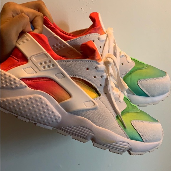 nike air huarache rainbow